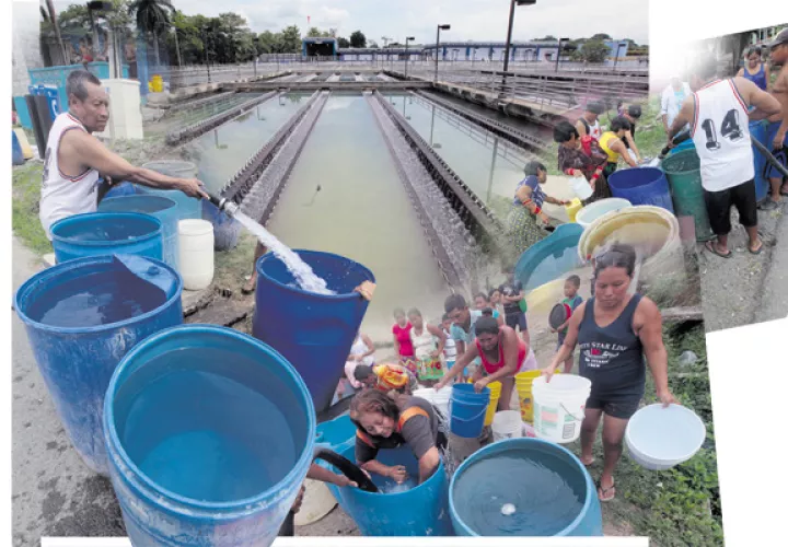 La falta de agua se ha convertido en un problema difícil de solucionar en el país.