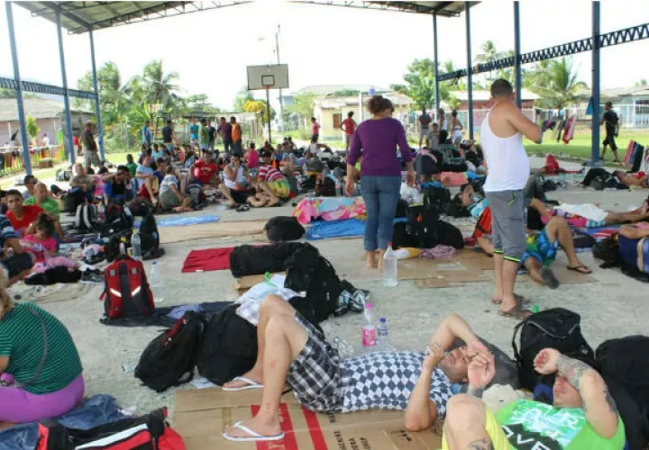 El fin de semana se registró el ingreso al país de unos 716 migrantes.
