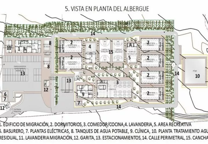 La empresa Constructora Urbana, S.A (CUSA) construirá albergue en Darién. Foto/Cortesía