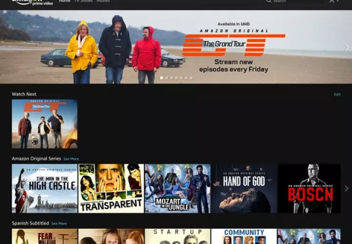 Amazon Prime Video.
