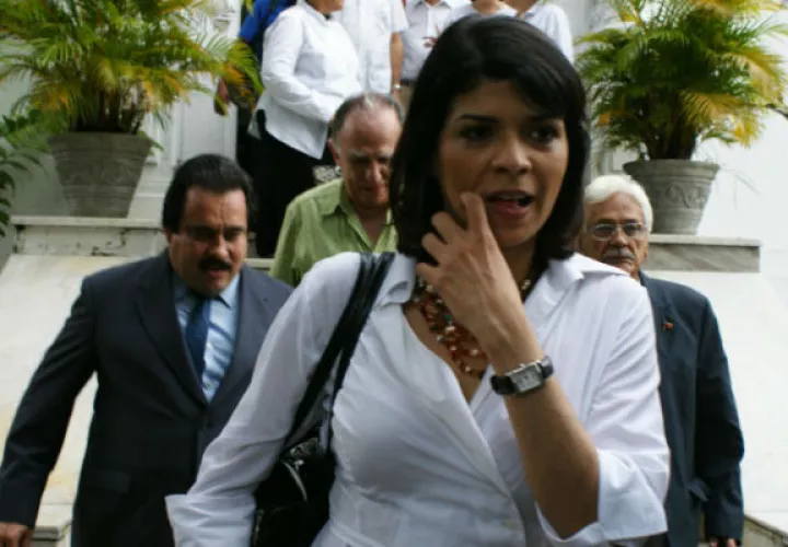 Todos esperan el informe millonario de Angélica Maytín. Foto/Panamá América