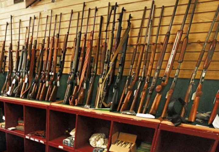 Importadores de armas y un gran sector de la ciudadanía se oponen a la medida. Foto: Panamá América.