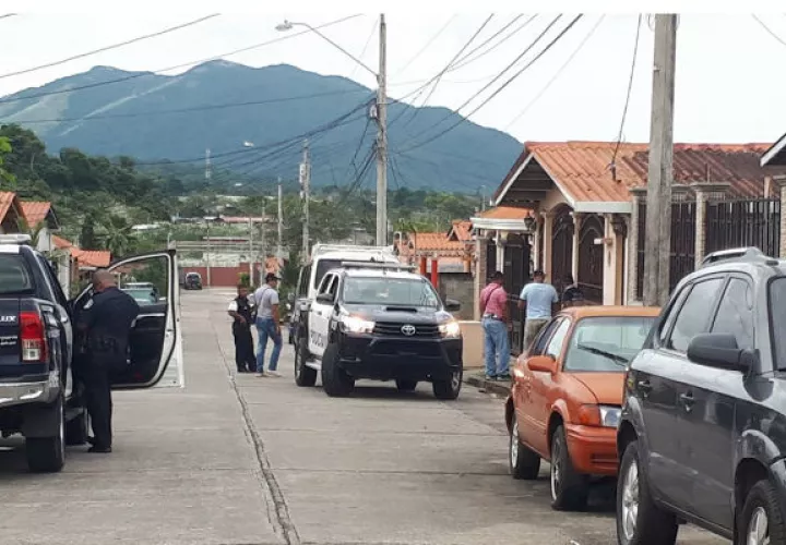 Bebé de 3 meses que fue privado de su libertad en El Tecal de Vacamonte en Arraiján. 