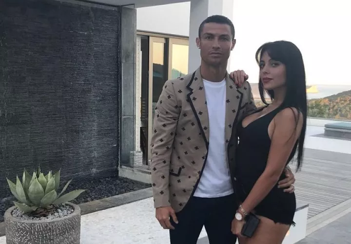 Cristiano con Georgina.