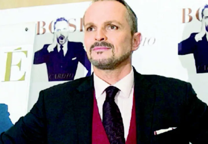 Cantante Miguel Bosé