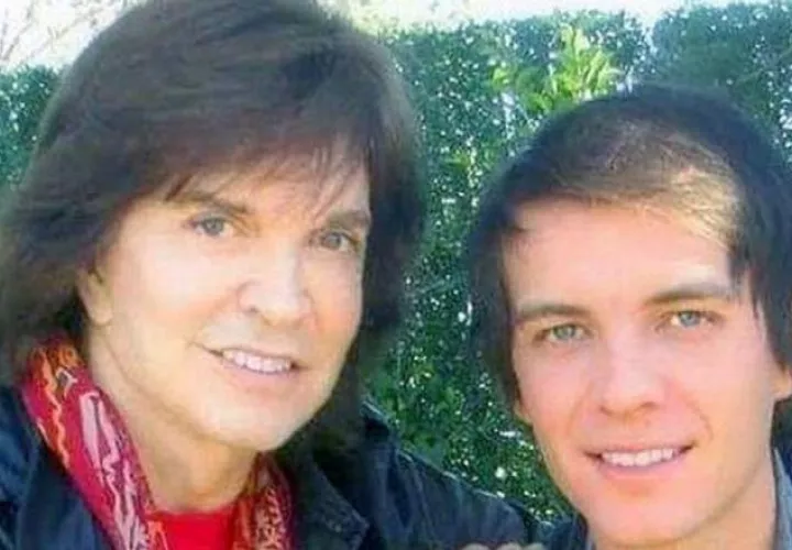 Camilo Sesto y su hijo. Foto: Archivo