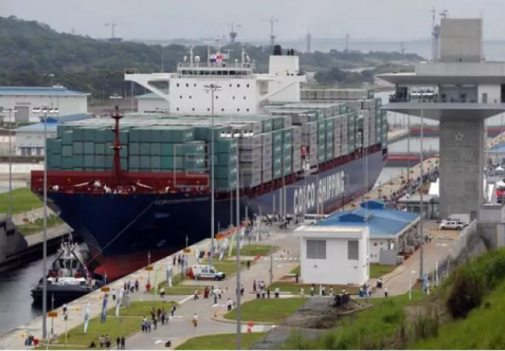 El Canal de Panamá obtiene el 22 de febrero de 2019 un primer pago de los Adelantos Adicionales que estaban garantizados por garantías corporativas inglesas, sus intereses y costos legales, por 124 millones de dólares. Foto/EFE