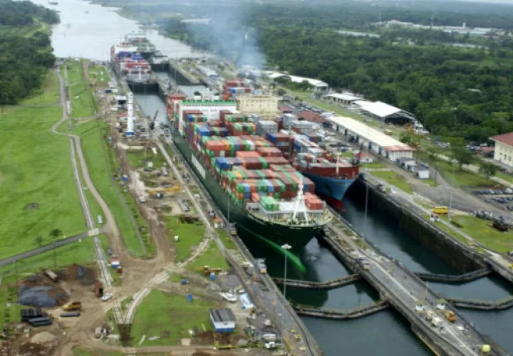 La obra de ampliación del Canal, por donde pasa el 6% del comercio mundial, se iniciaron en 2007/Archivo.