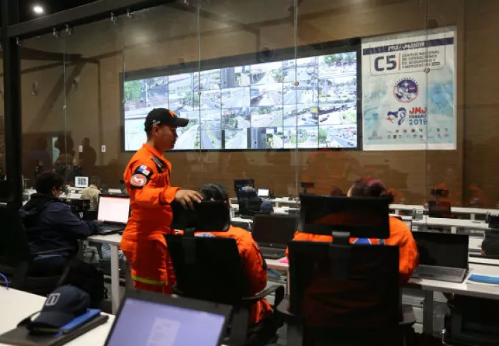 Centro Nacional de Operaciones de Seguridad y Emergencias (C5) Panamá.