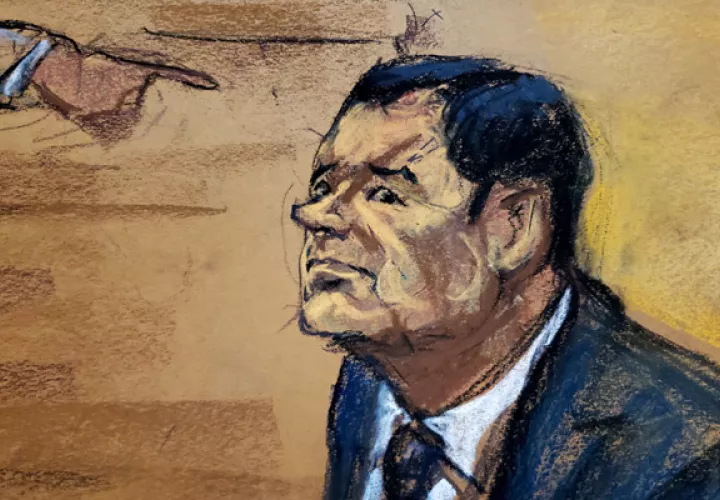 Si Joaquín "El Chapo" Guzmán De ser declarado culpable, enfrentaría una posible sentencia de cadena perpetua. FOTO/AP