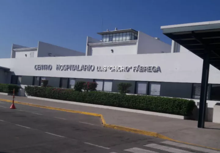 El bebé está hospitalizado en el Hospital Luis "Chicho" Fábrega. Foto: Melquiades Vásquez. 