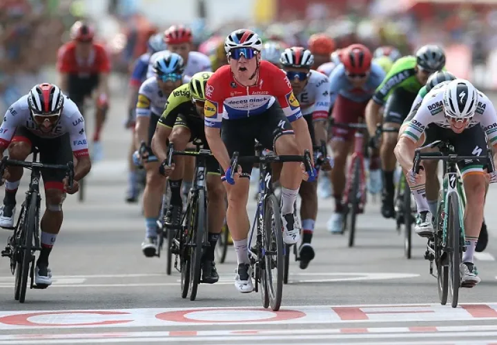 Fabio Jakobsen se impuso hoy.
