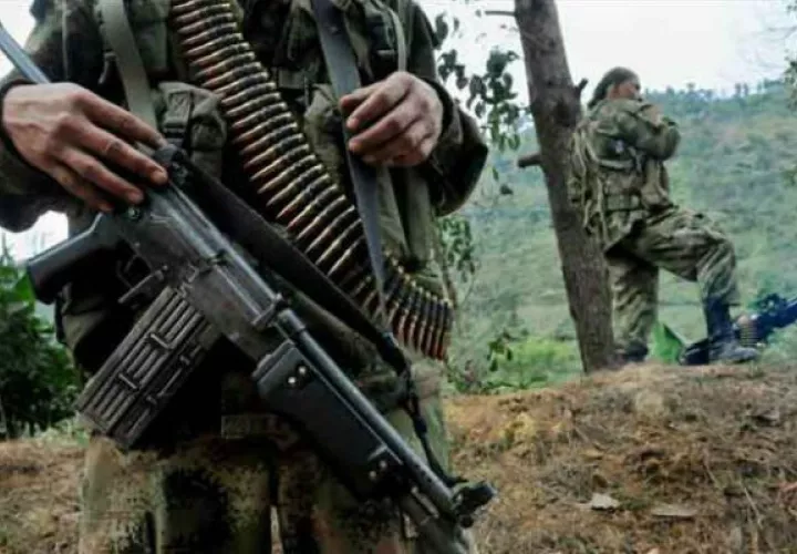 Miembros de la FARC. Foto: EFE
