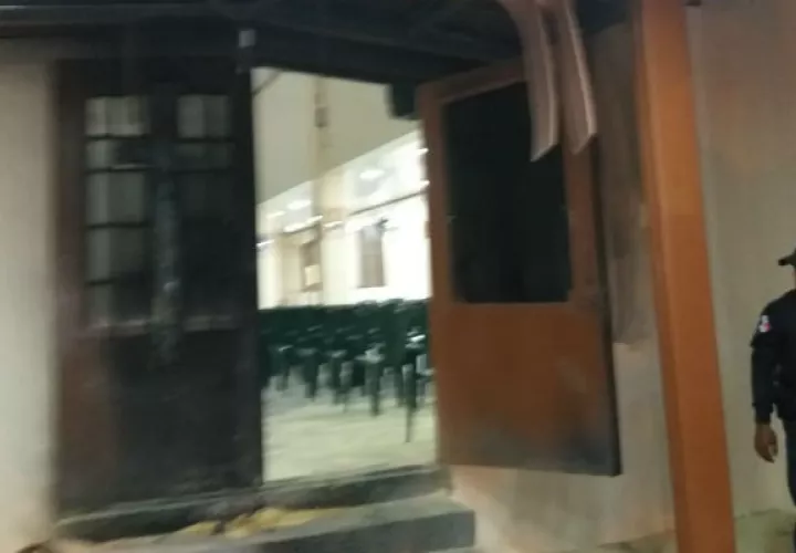 Pocos minutos antes de darse el incidente se había desarrollado una misa con la intensión de hacer un  llamado a la paz.