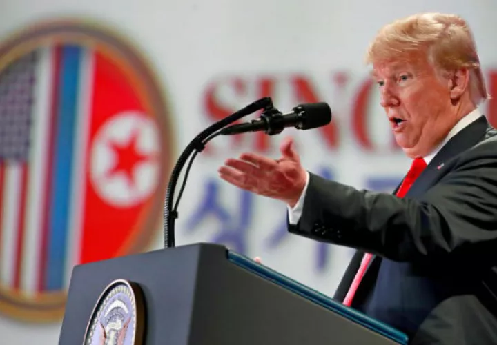 Trump ha advertido de que si no se consigue un acuerdo, elevaría los aranceles.  EFE