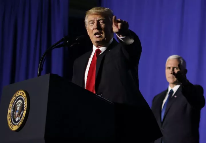 En Ohio, Trump buscará defender la gobernación, mientras que en Indiana y Misuri tratará de ayudar a los republicanos a arrebatar dos escaños en el Senado actualmente en manos demócratas.