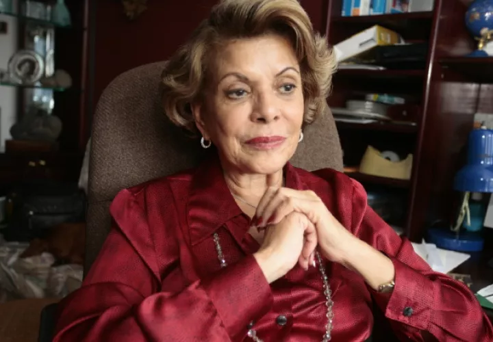 Escritora Rosa María Britton. Foto: Archivo Panamá América.