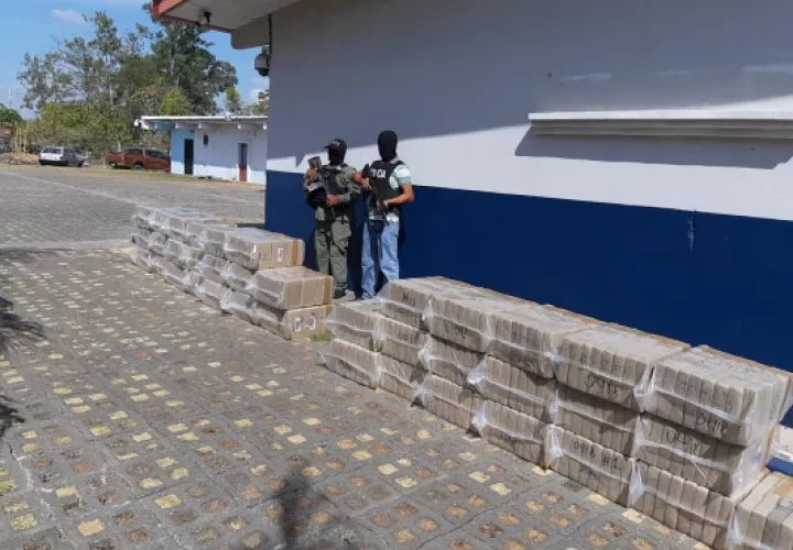 La droga fue encontrada en una residencia y se presume que hay extranjeros implicados en el hecho. Foto/Melquiades Vásquez