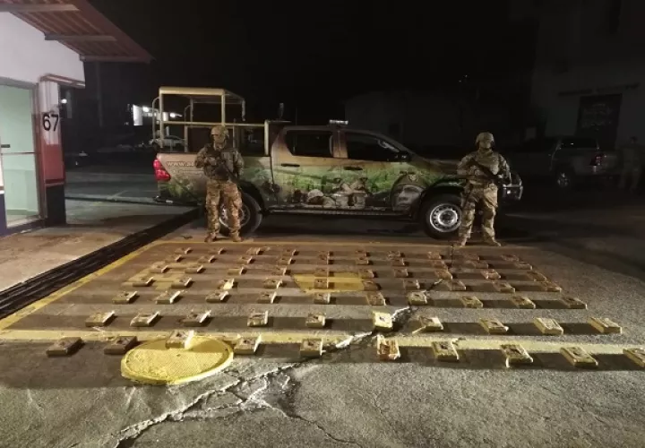 Decomiso de droga en isla Pan de Azúcar.