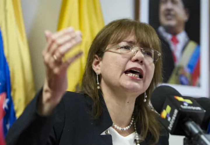 La embajadora venezolana, Carol Delgado. EFE