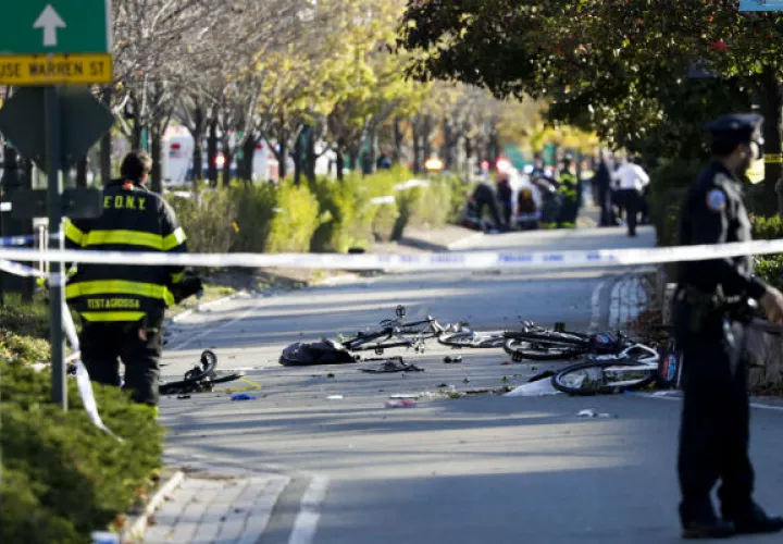 El 31 de octubre del 2017 la ciudad volvió a paralizarse tras conocer que un hombre había atropellado con una camioneta a ciclistas.