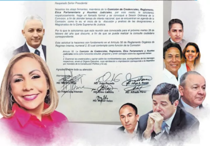 Denuncias presiones para ratificar magistrados de la Corte Suprema de Justicia. Foto/Archivos