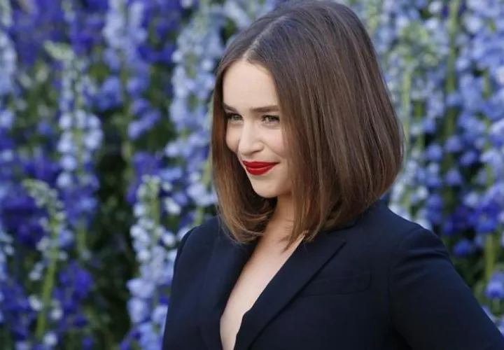 Emilia Clarke dice que la temporada final de "Games of Thrones" es la "más intensa". AFP