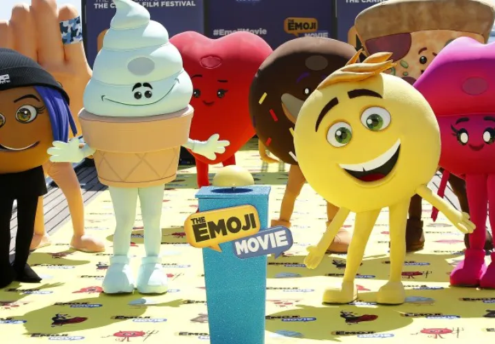 Los "emojis"  se han hecho tan comunes que hasta se hizo una película que protagonizaban.  Foto: EFE 