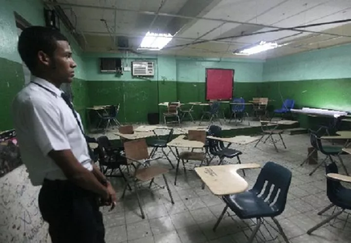 El problema en la infraestructura de los planteles es el principal en el sector educativo. Archivo