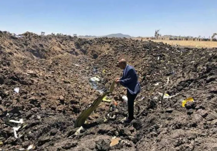 150 pasajeros y tripulantes mueren en tragedia aérea de Ethiopian Airlines. Foto/EFE