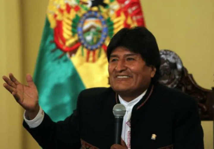 Presidente Evo Morales. Foto: EFE