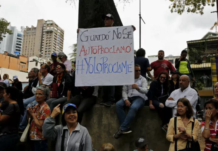 Seguidores de Guaidó preparan manifestaciones. Foto: Archivo/Ilustrativa.