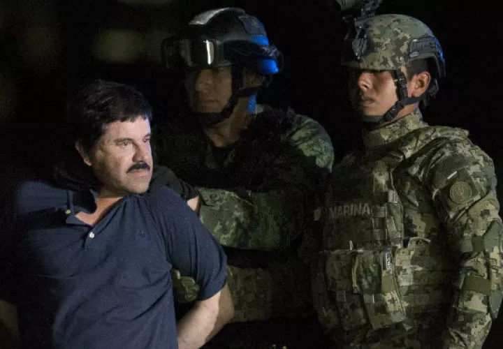 Captura de "El Chapo" Guzmán. Foto/ AP