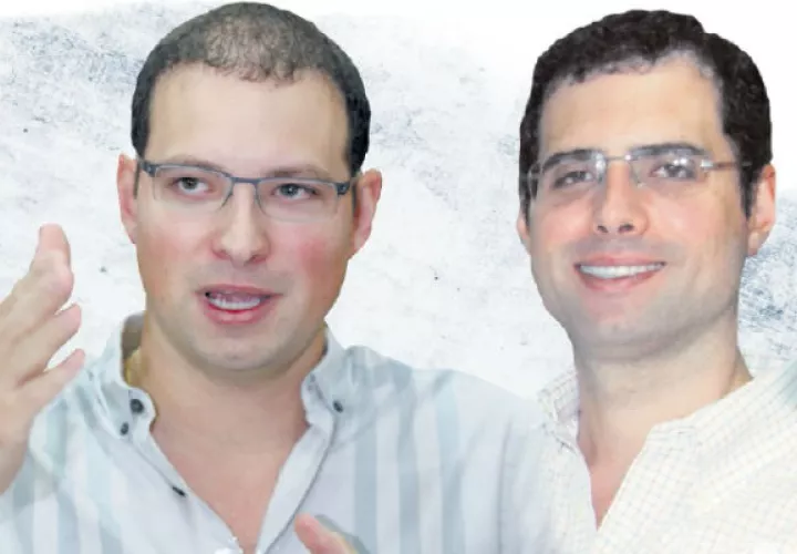  Ricardo Alberto y Luis Enrique Martinelli Linares. Foto/Panamá América
