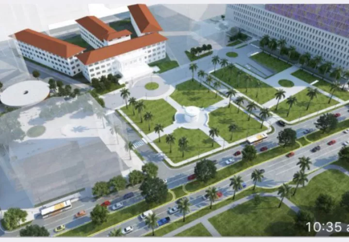 La maqueta del nuevo Hospital del Niño se presentó en enero del presente año.