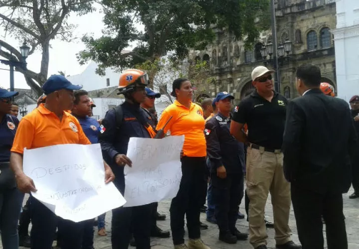 Marcharon hasta la Presidencia.