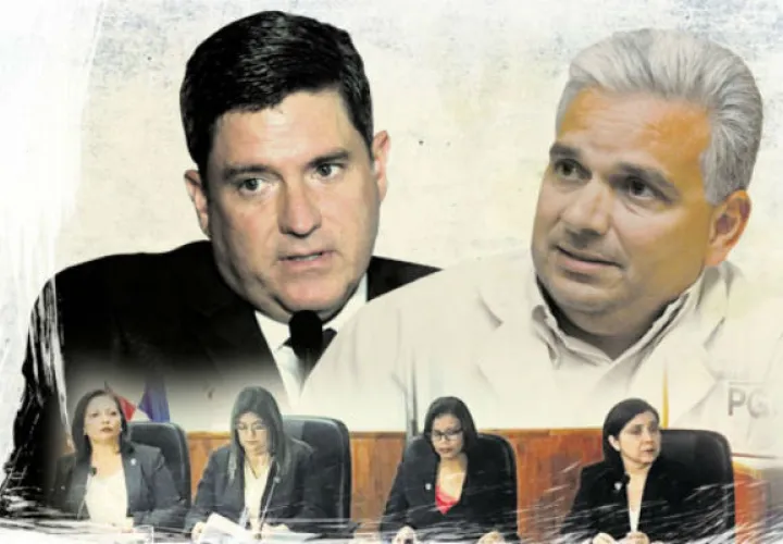 El abogado Rosendo Rivera lamentó  la ‘tapadera  de estas fiscales’, a quienes señaló de pararse  frente de la ciudadanía a ‘mentir descaradamente’. Foto/Panamá América