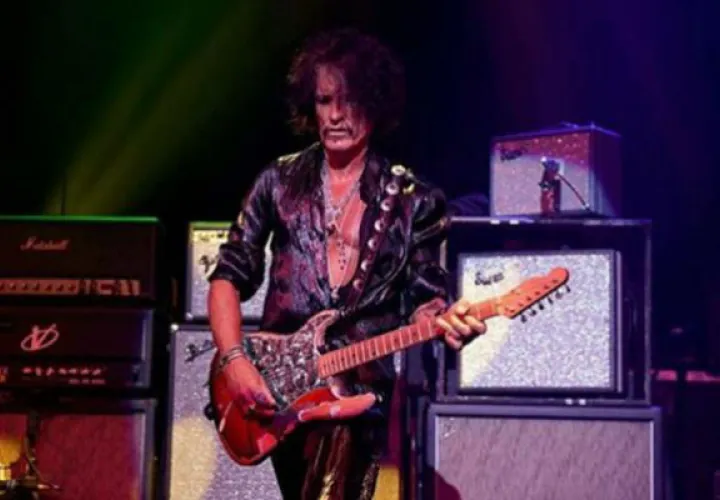 Joe Perry sufre quebrantos de salud. /Foto: AFP