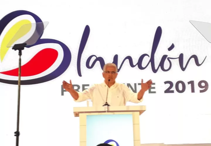 José Blandón, candidato presidencial del Partido Panameñista