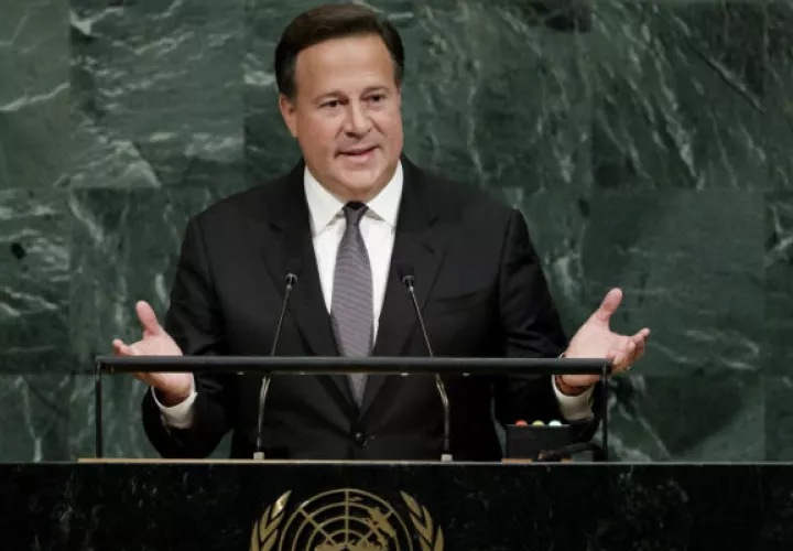 Juan Carlos Varela viaja a 73ª sesión de la Asamblea General de Organización de las Naciones Unidas. Foto/EFE