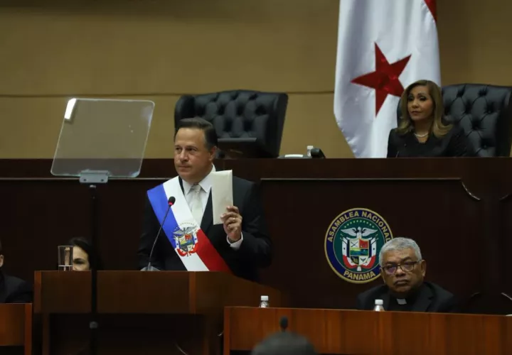 Presidente Juan Carlos Varela. 