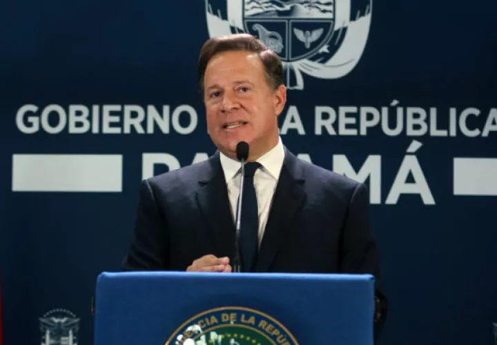 El presidente Juan Carlos Varela exigió respeto al equilibrio constitucional de los cargos que le  tocan a él designar.