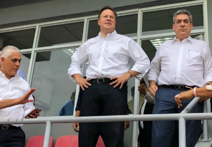 Presidente Juan Carlos Varela. 
