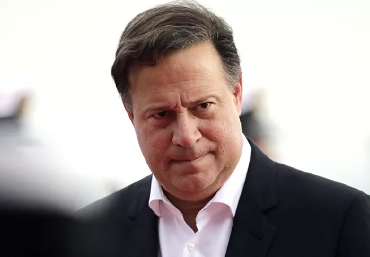Juan Carlos Varela, expresidente de la República de Panamá.