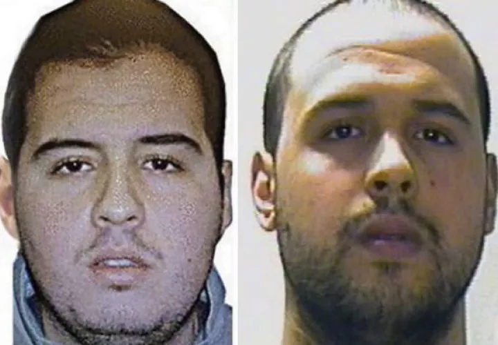  Brahim El Bakraui (izq) y  Jalid El Bakrau (dcha). Foto/ EFE