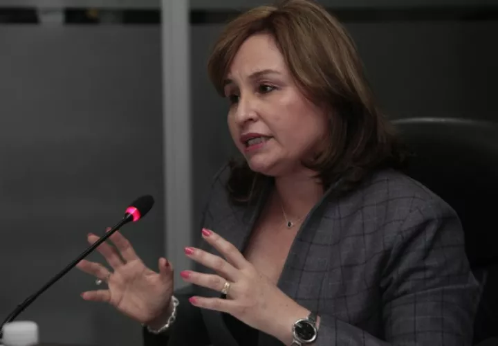 Kenia Isolda Porcell, procuradora general de la nación.