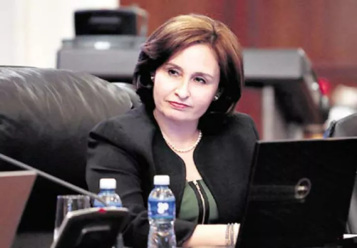Kenia Porcel, procuradora general de la Nación.
