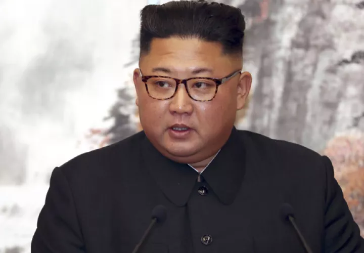 El líder norcoreano Kim Jong Un, en los últimos mes ha realizado muchas movidas diplomáticas. FOTO/AP