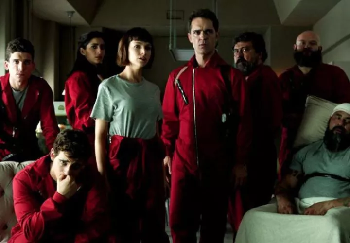 'La Casa de Papel' es una serie que muestra un histórico asalto a la Fábrica Nacional de Moneda y Timbre, en Madrid, España.