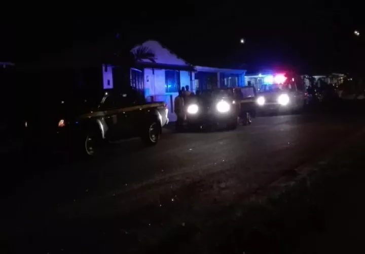 Operativo del MP para realizar el levantamiento del cadáver de la docente en La Chorrera.
